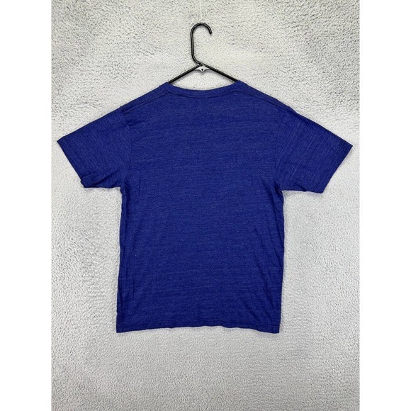 Homage Shirt Adult Medium Blue Columbus Tee Short Sleeve Preppy Made In USA Mens - Picture 2 of 7